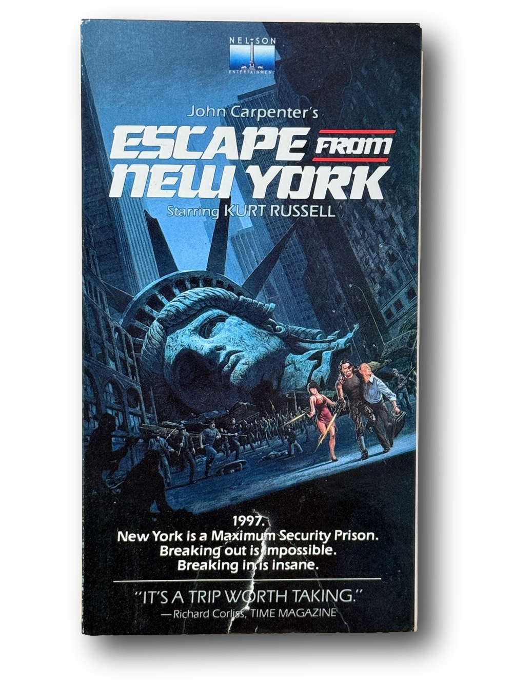 Escape From New York VHS Movie